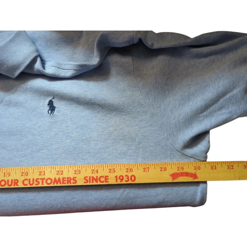Polo Ralph Lauren Mens Polo Shirt Sz 4XB Light Blue Knit Pony Casual 100% Cotton